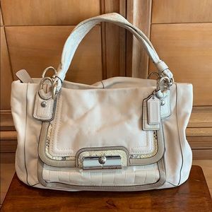 Coach Kristin Spectator Leather East West Tote